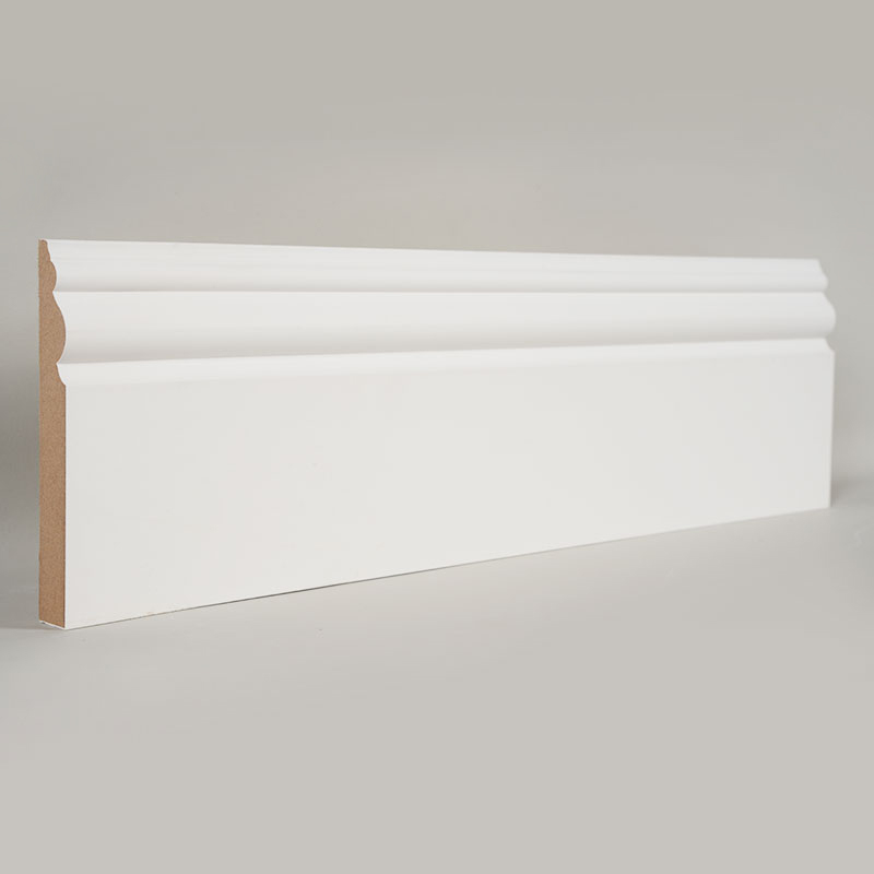 Plinte MDF (grund cu grunduire și alb perlat) 3/5