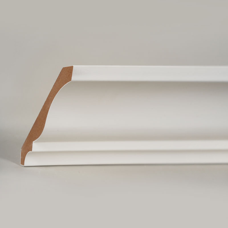 Coroană din MDF (grund cu umplutură și alb perlat) 3/5' x 4 1/4'