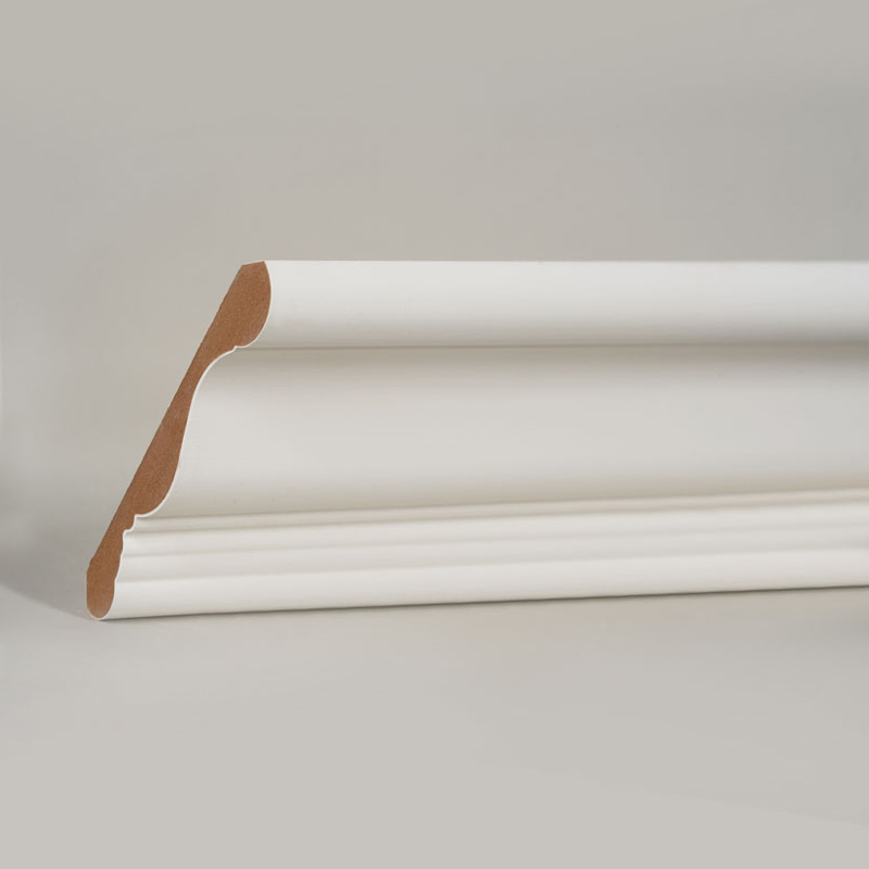 Coroană din MDF (grund cu grunduire și alb perlat) 3/5' x 4 1/4'