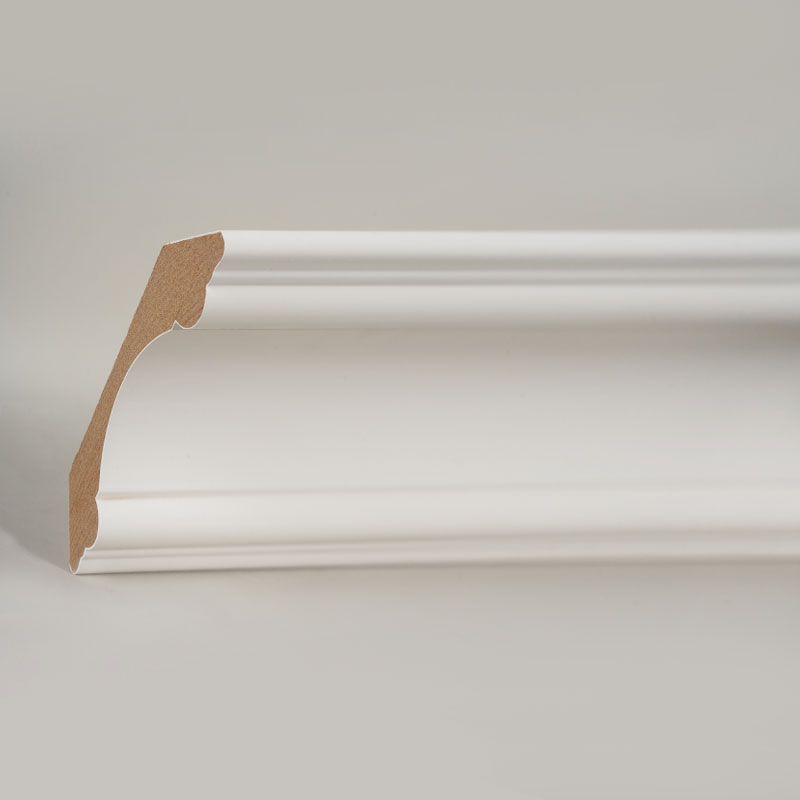 Coroană din MDF (grund cu umplutură și alb perlat) 3/4' x 3 3/8'