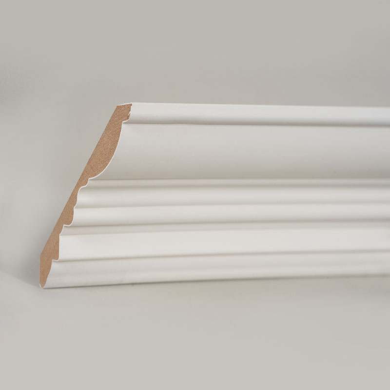 Coroană din MDF (grund cu grunduire și alb perlat) 3/5' x 4 1/2'