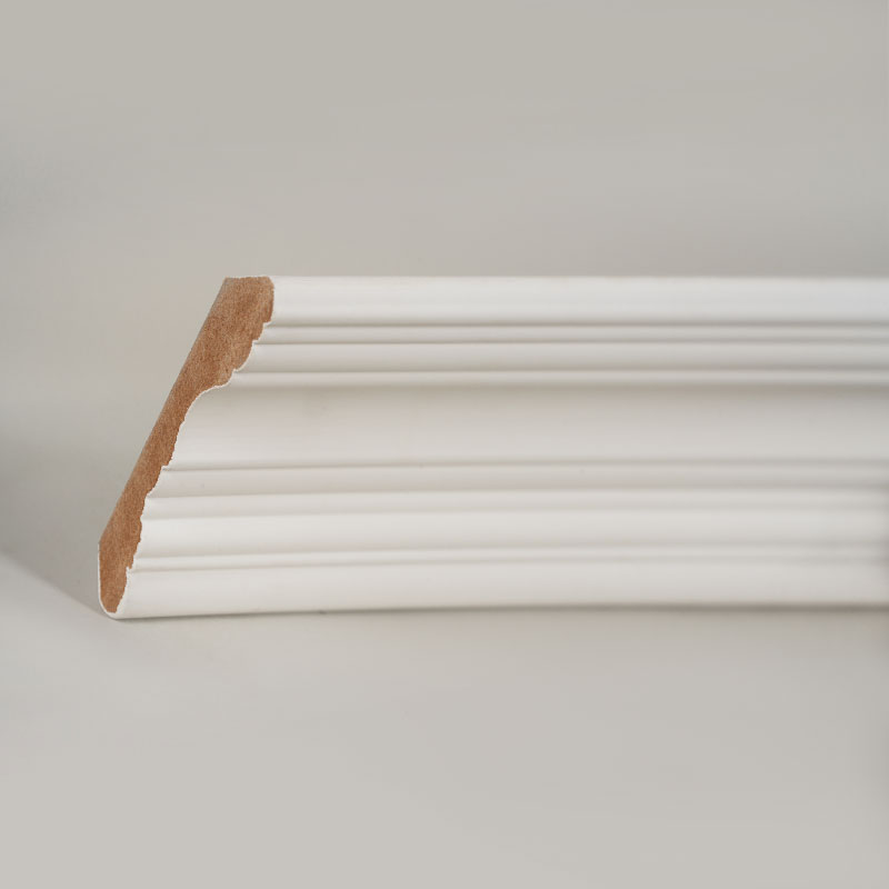 Coroană din MDF (grund cu umplutură și alb perlat) 3/5' x 3 4/9'