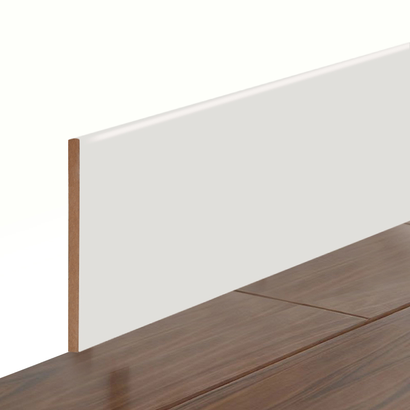 Plinte MDF (grund cu grunduire și alb perlat) 1/2' x 5 1/2'